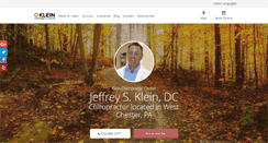Desktop Screenshot of kleinchirocenter.com